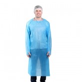 CPE Gown, Blue, 4.5 mil, XL, 10ct. (10/CS)